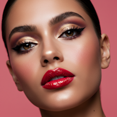 Exaggerated Makeup