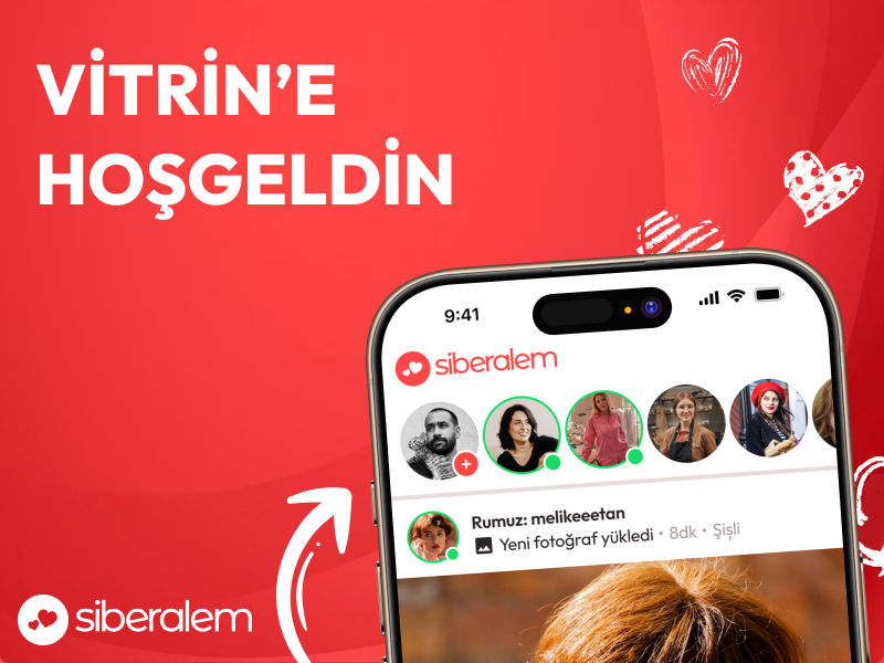 Siberalem Vitrin özelliğiyle profilinizi binlerce kişiye gösterin! Vitrin'e nasıl çıkacağınızı ve dikkat çekici bir profil fotoğrafı için bilmeniz gereken tüm ipuçlarını keşfedin.